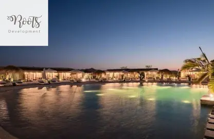 Chalet - 2 Bedrooms - 2 Bathrooms for sale in Al Masyaf - Ras Al Hekma - North Coast