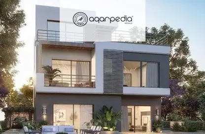 Villa - 6 Bedrooms - 7 Bathrooms for sale in Palm Hills New Cairo - 5th Settlement Compounds - The 5th Settlement - New Cairo City - Cairo
