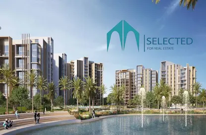 Duplex - 2 Bedrooms - 3 Bathrooms for sale in Park Side Residence - Zed Towers - Sheikh Zayed Compounds - Sheikh Zayed City - Giza