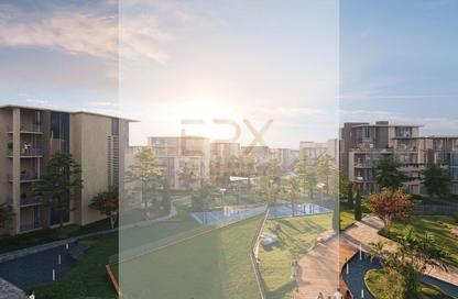Apartment - 2 Bedrooms - 2 Bathrooms for sale in Street 10 - Greens - 6th District - Sheikh Zayed City - Giza