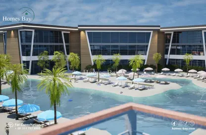Penthouse - 2 Bedrooms - 1 Bathroom for sale in Magawish Resort - Hurghada Resorts - Hurghada - Red Sea