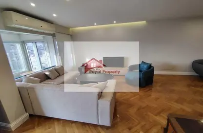 Apartment - 3 Bedrooms - 3 Bathrooms for rent in Hassan Sabri St. - Zamalek - Cairo