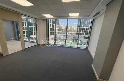 Office Space - Studio - 2 Bathrooms for rent in Cairo Festival City - North Investors Area - New Cairo City - Cairo