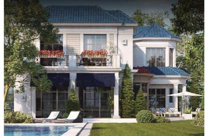 Villa - 3 Bedrooms - 3 Bathrooms for sale in Kingsway - Boulevard Road - Green Belt - 6 October City - Giza