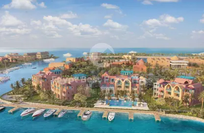 Chalet - 2 Bedrooms - 3 Bathrooms for sale in Kamaran - Al Gouna - Hurghada - Red Sea