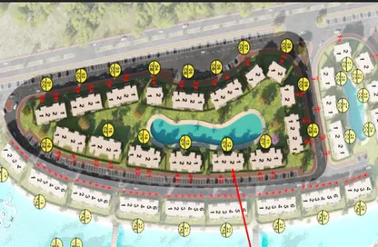 Chalet - 2 Bedrooms - 2 Bathrooms for sale in Mountain View - Ras Al Hekma - North Coast