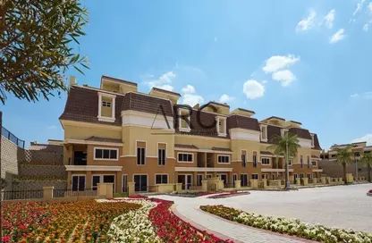 Townhouse - 4 Bedrooms - 4 Bathrooms for sale in Sarai - Mostakbal City Compounds - Mostakbal City - Future City - Cairo