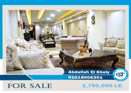 Apartment - 3 bedrooms for للبيع in Abdelhamid Al Abady St. - Bolkly - Hay Sharq - Alexandria