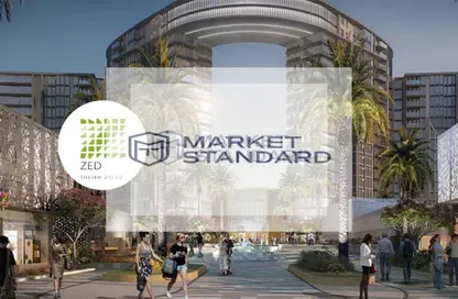 Apartment - 1 Bedroom - 1 Bathroom for sale in Park Side Residence - Zed Towers - Sheikh Zayed Compounds - Sheikh Zayed City - Giza