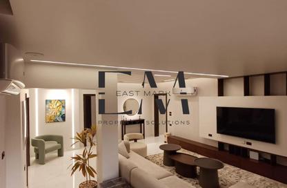 Penthouse - 2 Bedrooms - 2 Bathrooms for rent in Mohamed Maraashly St. - Zamalek - Cairo