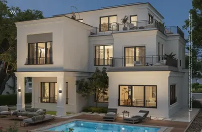 Twin House - 3 Bedrooms - 3 Bathrooms for sale in Naia West - Sheikh Zayed Compounds - Sheikh Zayed City - Giza