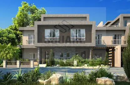Townhouse - 5 Bedrooms - 3 Bathrooms for sale in New Giza - Cairo Alexandria Desert Road - 6 October City - Giza