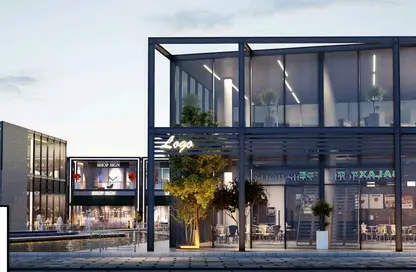 Shop - Studio - 2 Bathrooms for sale in Gates Prive - Waslet Dahshur Road - Sheikh Zayed City - Giza