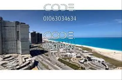 Apartment - 2 Bedrooms - 2 Bathrooms for sale in The Gate Towers - New Alamein City - Al Alamein - North Coast