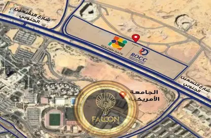 محل تجاري - استوديو - 2 حمامات للبيع في جولدن جيت - شارع التسعين الجنوبي - التجمع الخامس - مدينة القاهرة الجديدة - القاهرة