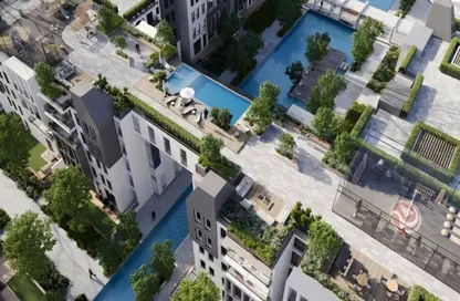 Twin House - 3 Bedrooms - 4 Bathrooms for sale in Rivers - New Zayed City - Sheikh Zayed City - Giza