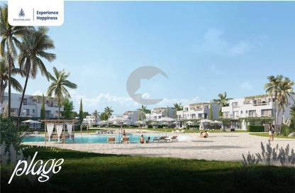 Duplex - 3 Bedrooms - 3 Bathrooms for sale in Plage - Sidi Abdel Rahman - North Coast