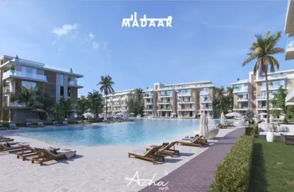 شاليه - 3 غرف نوم - 4 حمامات للبيع في ازها الساحل الشمالي - راس الحكمة - الساحل الشمالي