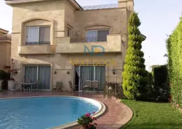 Villa - 6 Bedrooms - 5 Bathrooms for rent in Arabella - 5th Settlement Compounds - The 5th Settlement - New Cairo City - Cairo