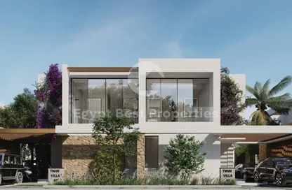 Twin House - 3 Bedrooms - 3 Bathrooms for sale in Azha North - Ras Al Hekma - North Coast