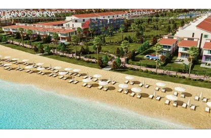 شاليه - 3 غرف نوم - 2 حمامات للبيع في مورانو - العين السخنة - السويس