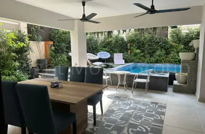 Twin House - 6 Bedrooms - 5 Bathrooms for sale in Palm Villa - Al Wahat Road - 6 October City - Giza