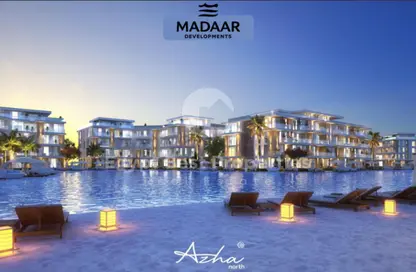 Chalet - 2 Bedrooms - 2 Bathrooms for sale in Azha North - Ras Al Hekma - North Coast