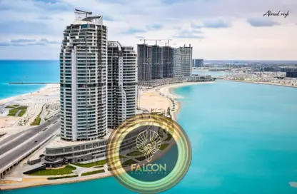 Apartment - 3 Bedrooms - 3 Bathrooms for sale in The Gate Towers - New Alamein City - Al Alamein - North Coast