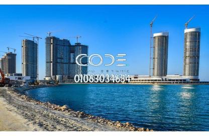 Apartment - 3 Bedrooms - 2 Bathrooms for sale in North Edge Towers - New Alamein City - Al Alamein - North Coast