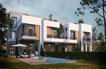 Villa - 5 Bedrooms - 5 Bathrooms for sale in Lugar - New Zayed City - Sheikh Zayed City - Giza