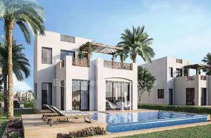 Twin House - 3 Bedrooms - 4 Bathrooms for sale in Mangroovy Residence - Al Gouna - Hurghada - Red Sea