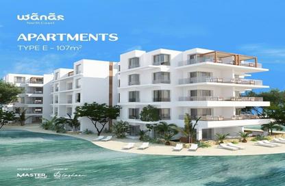 Chalet - 2 Bedrooms - 2 Bathrooms for sale in Marina 1 - Marina - Al Alamein - North Coast
