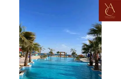 Chalet - 3 Bedrooms - 2 Bathrooms for sale in Lasirena Palm Beach - Al Ain Al Sokhna - Suez