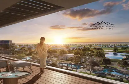 Chalet - 2 Bedrooms - 2 Bathrooms for sale in Hacienda Waters - Qesm Ad Dabaah - North Coast