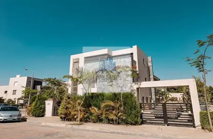 Twin House - 5 Bedrooms - 5 Bathrooms for sale in Al Karma 4 - Sheikh Zayed Compounds - Sheikh Zayed City - Giza