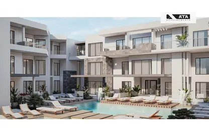 Apartment - 1 Bedroom - 1 Bathroom for sale in Magawish Resort - Hurghada Resorts - Hurghada - Red Sea