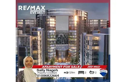 شقة - 2 غرف نوم - 2 حمامات للبيع في بارك سايد ريزيدنس - أبراج زيد - كمبوندات الشيخ زايد - الشيخ زايد - الجيزة