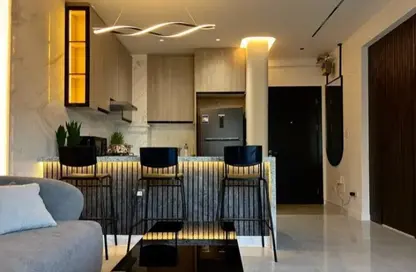 Apartment - 1 Bedroom - 1 Bathroom for rent in District 5 - 5th Settlement Compounds - The 5th Settlement - New Cairo City - Cairo