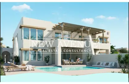 Chalet - 2 Bedrooms - 3 Bathrooms for sale in Hacienda Waters - Qesm Ad Dabaah - North Coast