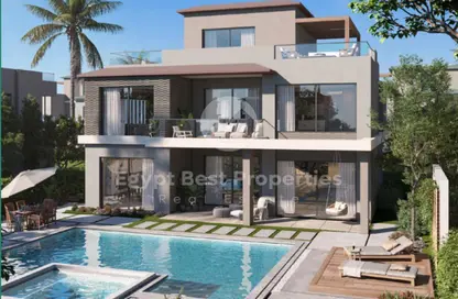 Villa - 4 Bedrooms - 4 Bathrooms for sale in Badya Palm Hills - 6 October Compounds - 6 October City - Giza