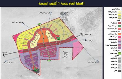 قطعة أرض - استوديو للبيع في مدينة أكتوبر الجديدة - مدينة 6 أكتوبر - الجيزة