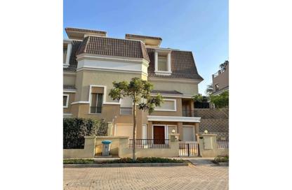 Townhouse - 3 Bedrooms - 3 Bathrooms for sale in Sarai - Mostakbal City Compounds - Mostakbal City - Future City - Cairo