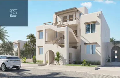 Chalet - 2 Bedrooms - 3 Bathrooms for sale in Hacienda Waters - Qesm Ad Dabaah - North Coast