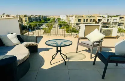 Apartment - 1 Bedroom - 1 Bathroom for rent in The Courtyard - 12th District - Sheikh Zayed City - Giza