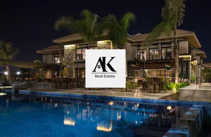 فيلا - 8 غرف نوم - 8 حمامات للبيع في سوان ليك قطامية - التجمع الاول - مدينة القاهرة الجديدة - القاهرة