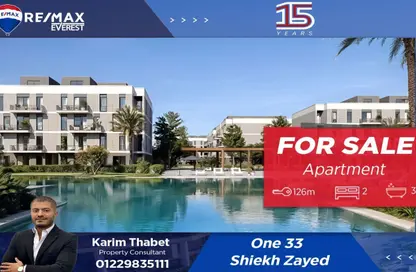 Apartment - 2 Bedrooms - 3 Bathrooms for sale in One33 - 6 October Compounds - 6 October City - Giza