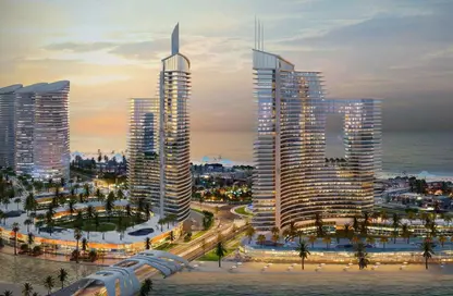 Apartment - 2 Bedrooms - 2 Bathrooms for sale in The Gate Towers - New Alamein City - Al Alamein - North Coast