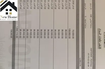 شقة - 2 غرف نوم - 2 حمامات للبيع في بارك فيو هاب تاون - مدينة المستقبل - القاهرة