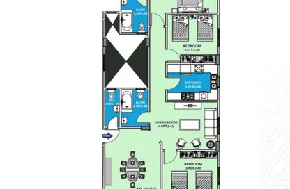 Apartment - 3 Bedrooms - 3 Bathrooms for sale in Bait Alwatan - The 5th Settlement - New Cairo City - Cairo