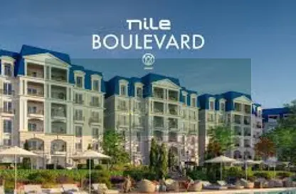 Apartment - 4 Bedrooms - 3 Bathrooms for sale in Nile Boulevard - New Cairo City - Cairo